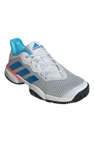 adidas Performance Pantofi de plasa cu detalii din material sintetic pentru tenis Barricade Baieti