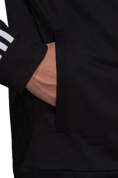 adidas Sportswear Cipzáros pulóver logómintával férfi