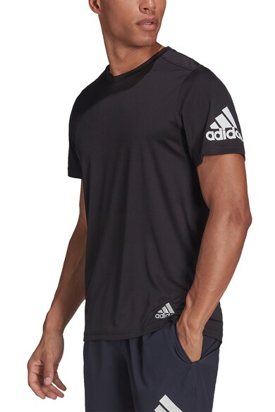 adidas Performance Tricou cu logo reflectorizant pentru alergare Run It Barbati