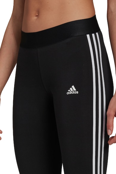 adidas Sportswear Capri sportleggings kontrasztos oldalcsíkokkal női