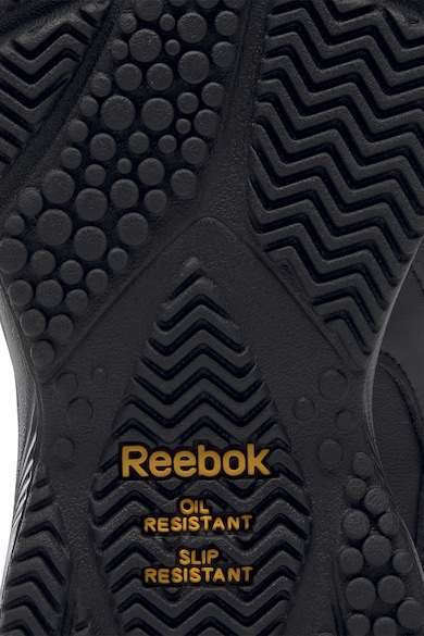 Reebok Pantofi sport de piele ecologica si material textil Work Barbati