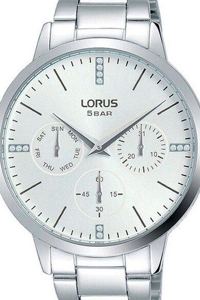 Lorus Иноксов кварцов часовник с кристали Жени