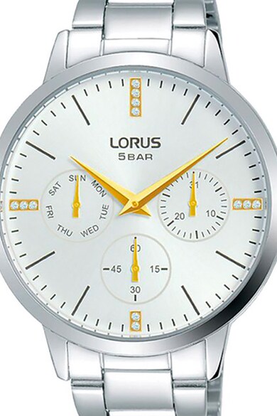 Lorus Ceas quartz cu cristale si functii multiple Femei