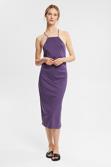 Esprit Rochie midi cu slit lateral Femei