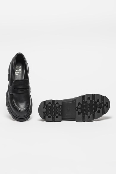 Bullboxer Pantofi loafer de piele ecologica cu toc masiv Femei