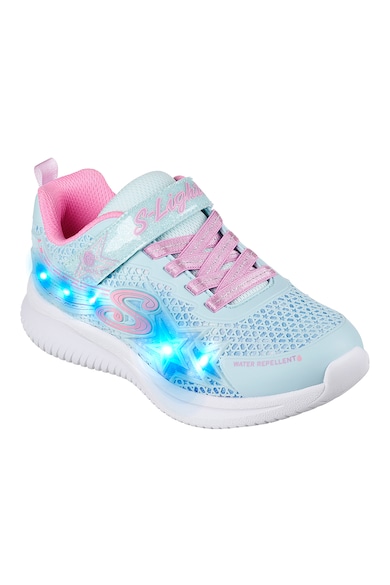 Skechers Непромокаеми спортни обувки Jumpsters-Wishful Star с LED светлини Момичета