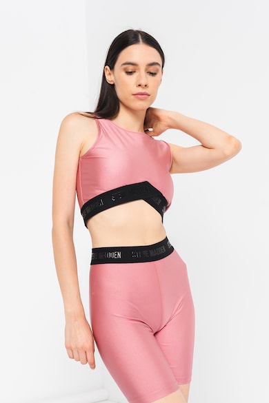 Steve Madden Crop top V-alakú részlettel női