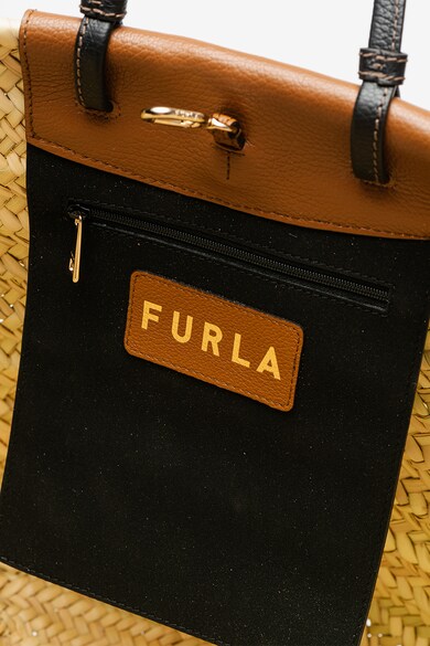 Furla Geanta shopper cu garnitura din piele Meraviglia Femei