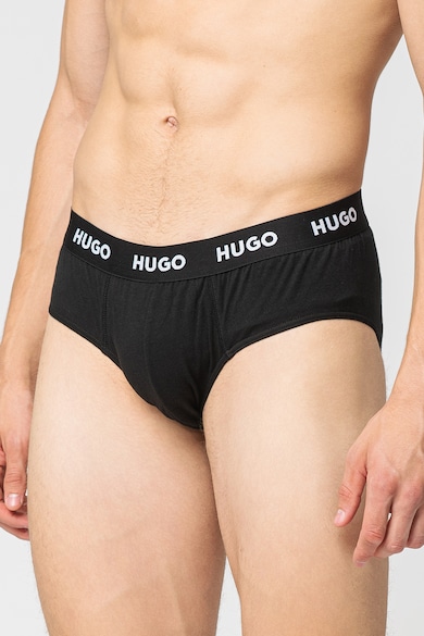 HUGO Слипове с лого на талията - 3 чифта Мъже
