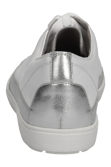 Caprice Pantofi sport low-top de piele cu garnituri metalizate Femei