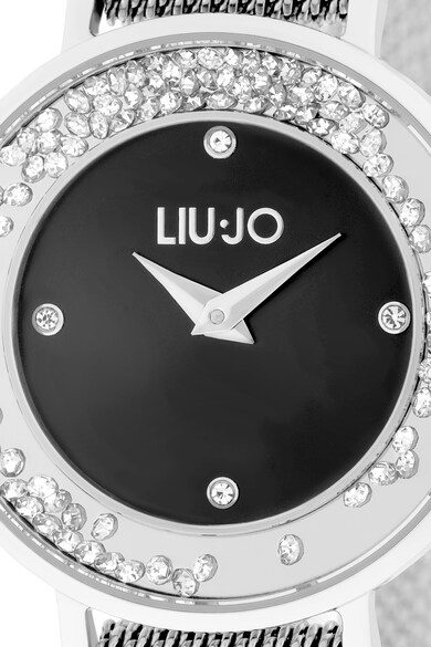 Liu Jo Кварцов иноксов часовник с мрежеста верижка Жени