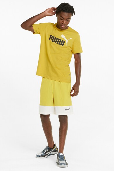 Puma Essentials+ 2 kerek nyakú logómintás póló férfi