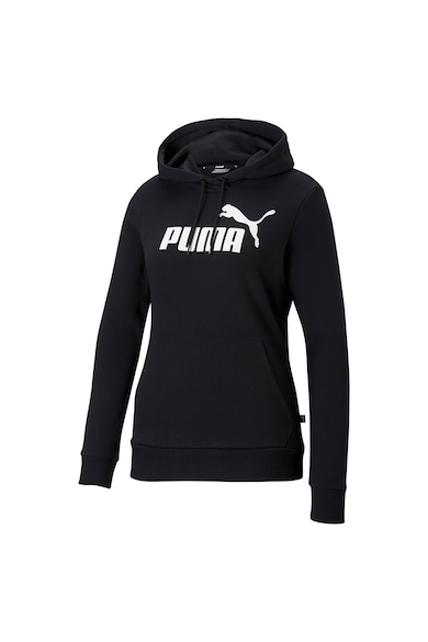 Puma Essentials logómintás pulóver húzózsinóros kapucnival női