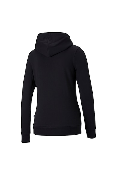 Puma Essentials logómintás pulóver húzózsinóros kapucnival női