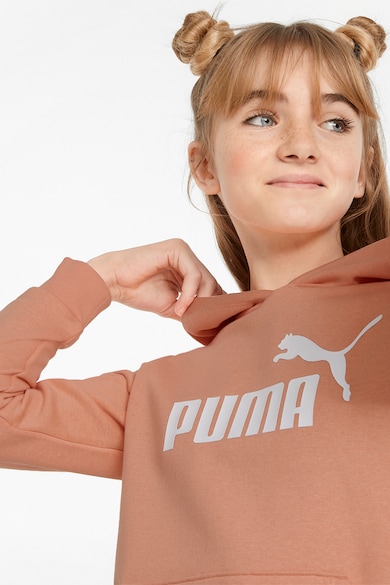 Puma Худи Essentials с лого и джоб кенгуру Момичета