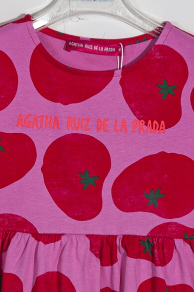 Agatha Ruiz de la Prada Разкроена рокля с щампа Момичета