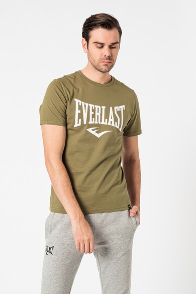 Everlast Russel kerek nyakú póló kontrasztos logóval férfi
