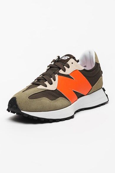 New Balance 327 sneaker nyersbőr részletekkel férfi