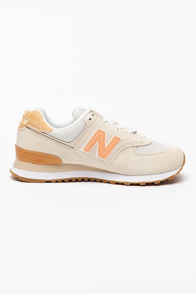 New Balance 574 nyersbőr és hálós anyagú sneaker női