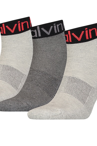 CALVIN KLEIN Унисекс чорапи с лого - 3 чифта Жени