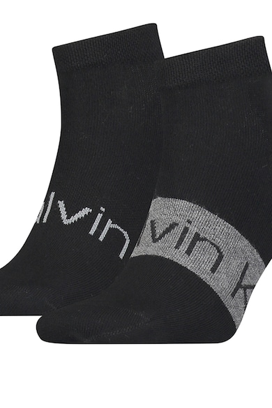 CALVIN KLEIN Унисекс чорапи до глезена с лого - 2 чифта Жени