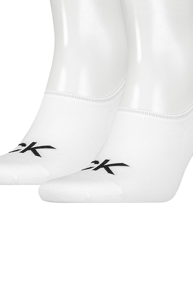 CALVIN KLEIN Унисекс изрязани чорапи с лого - 2 чифта Жени