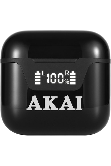 AKAI Casti audio  BTJ-101, true wireless, Bluetooth 5.0, negru Femei