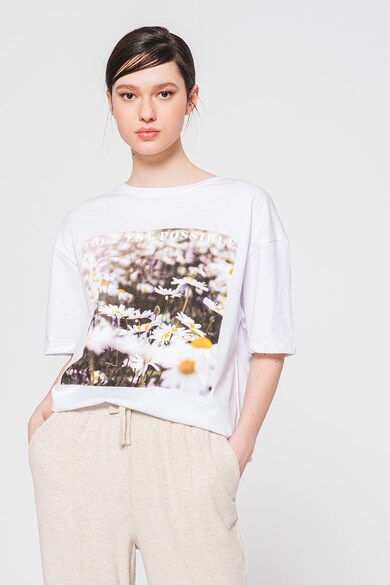 ICHI Тениска Jebell от органичен памук с фотопринт Жени