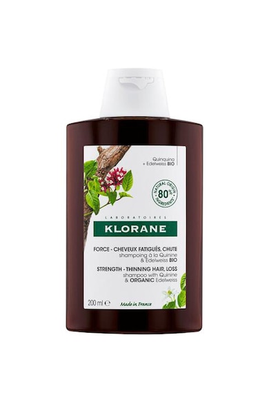 Klorane Sampon  cu extract de chinina si floare de colt bio Femei