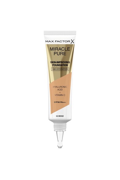 Max Factor Фон дьо тен  Miracle Pure 55 Beige, 30 мл Жени