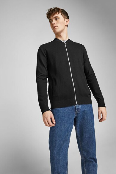 Jack & Jones Cipzáros pamuttartalmú kardigán férfi