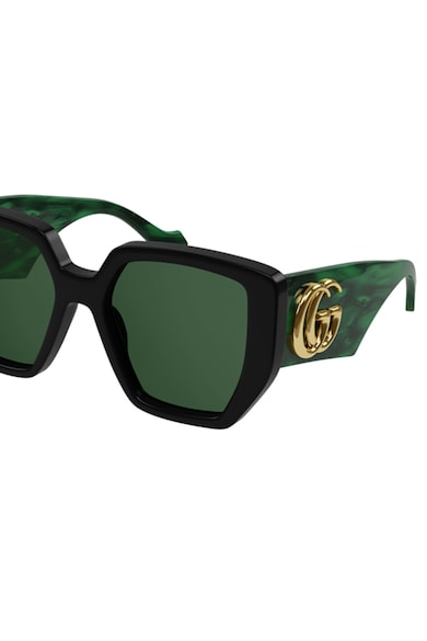 Gucci Szögletes napszemüveg egyszínű lencsékkel női
