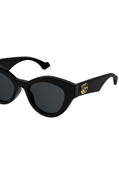 Gucci Ovális napszemüveg egyszínű lencsékkel női