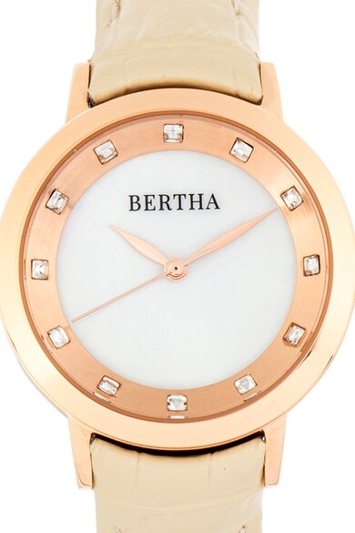 BERTHA Иноксов часовник с кристали Жени