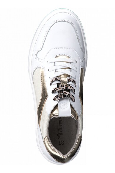 Tamaris Кожени спортни обувки с метализирани детайли Жени