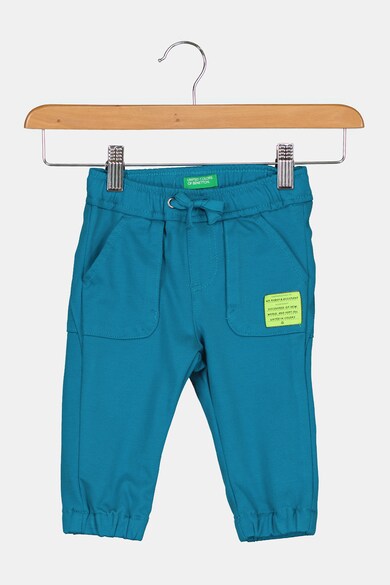 United Colors of Benetton Pantaloni cu buzunare si terminatie elastica Baieti
