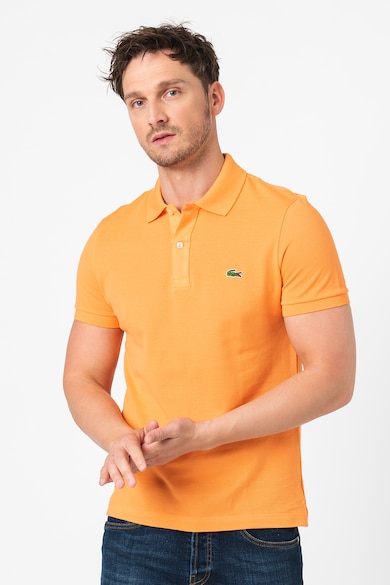 Lacoste Tricou polo slim fit din material pique Barbati