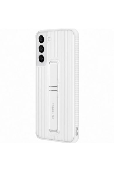 Samsung Husa de protectie  Protective Standing Cover pentru Galaxy S22+, White Barbati