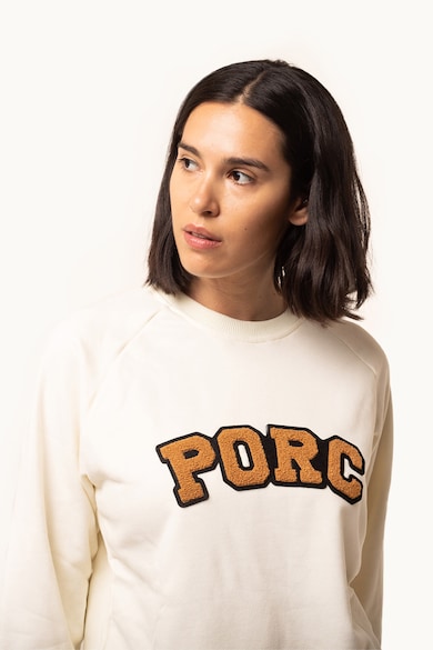 PORC Bluza sport unisex cu logo brodat Savage Femei