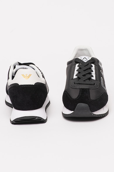EA7 Спортни обувки с велур с нисък профил Мъже