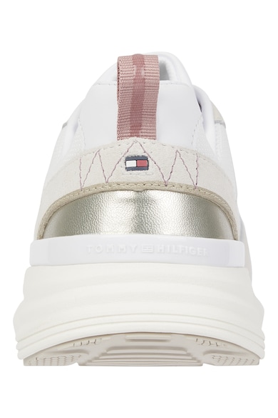 Tommy Hilfiger Sneaker bőr és nyersbőr részletekkel női