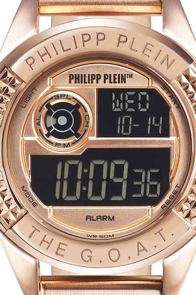 Philipp Plein Унисекс елекронен часовник с мрежеста верижка Мъже