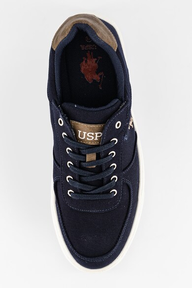 U.S. Polo Assn. Textilsneaker hímzett logós részlettel férfi