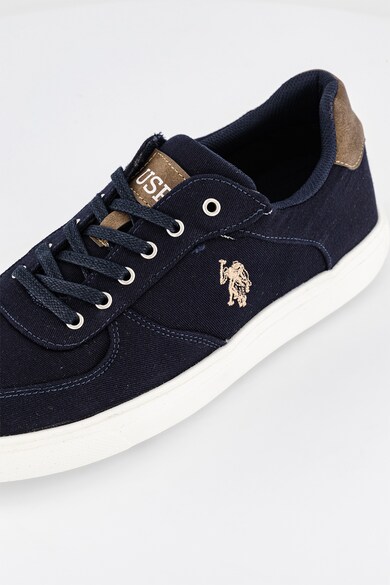 U.S. Polo Assn. Textilsneaker hímzett logós részlettel férfi