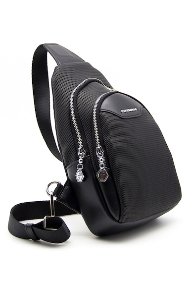 Silver&Polo Texturált keresztpántos táska női