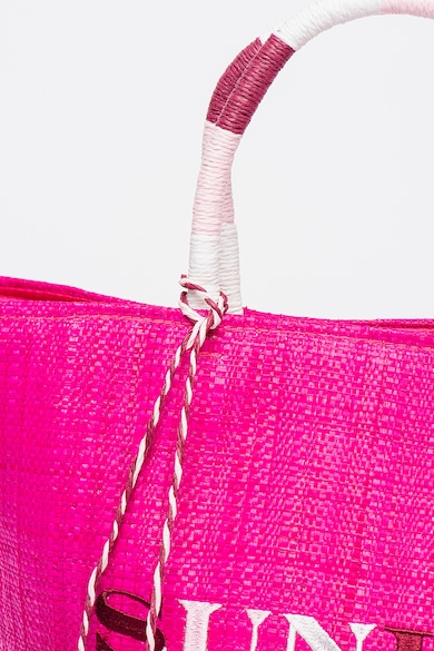 Sundek Шопинг чанта от рафия с бродирано лого Жени