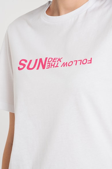 Sundek Tricou cu imprimeu cu logo Femei