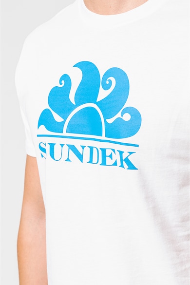 Sundek Тениска New Simeon с овално деколте и лого Мъже