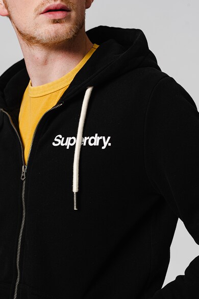 SUPERDRY Hanorac cu fermoar si logo pe piept Vintage Barbati