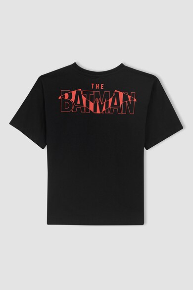 DeFacto Tricou cu decolteu la baza gatului si imprimeu Batman Baieti